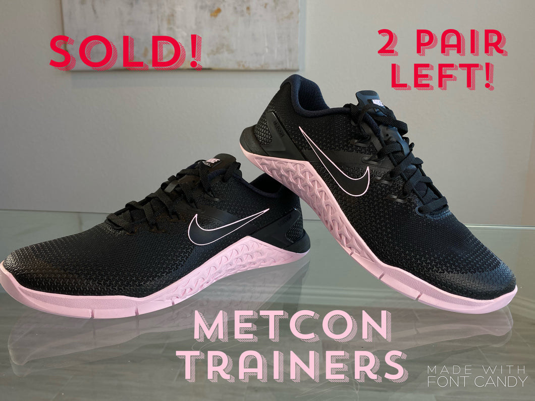 Nike Metcon Trainers - Black/Black
